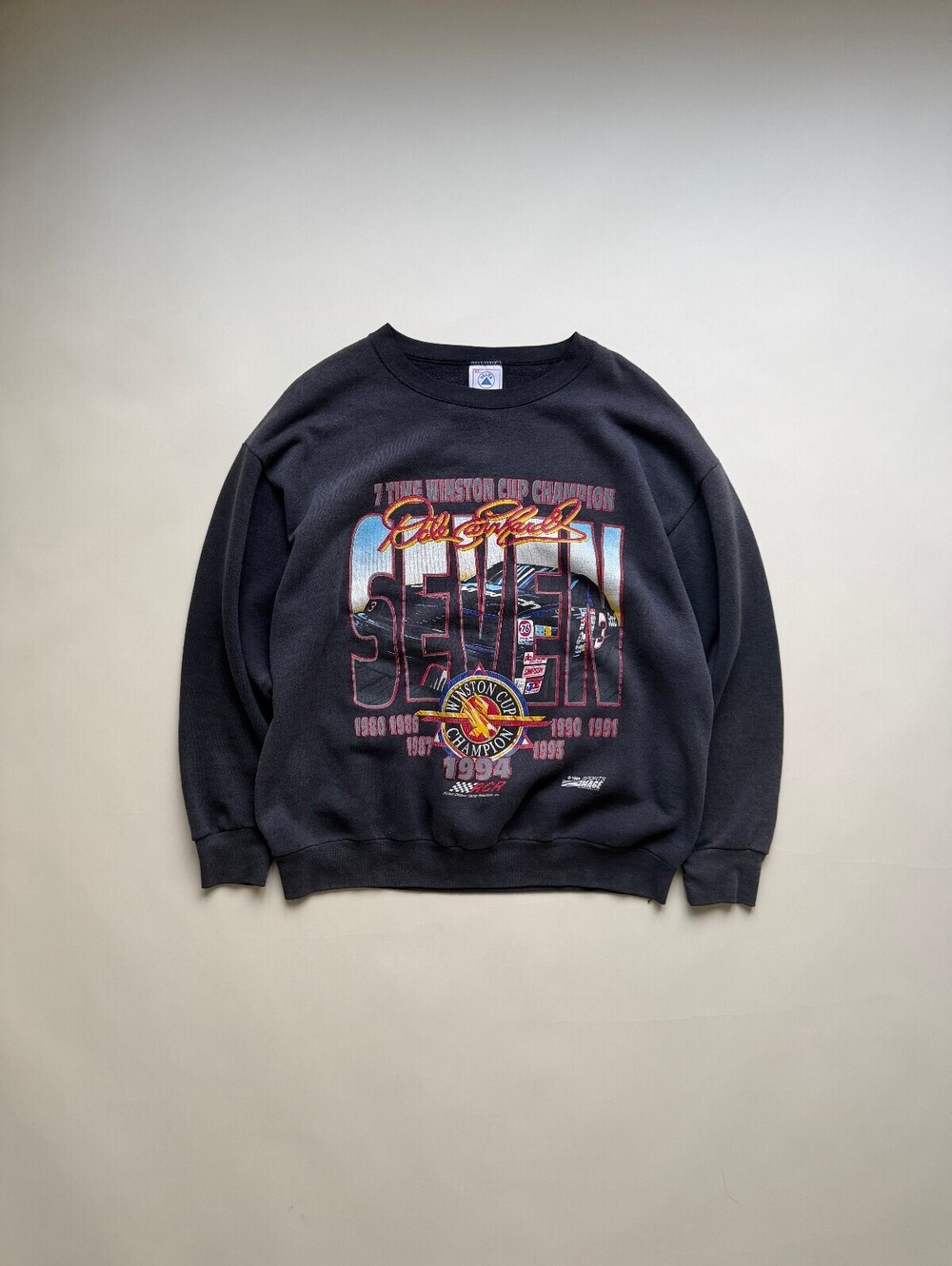 Vintage 90's Nascar Dale Earnhardt Winston Cup Champion Crewneck